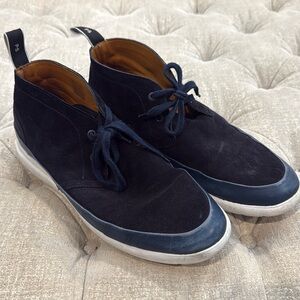 Paul Smith Ankle Boots‎ Men 10 Blue Lace up Chukka Preppy